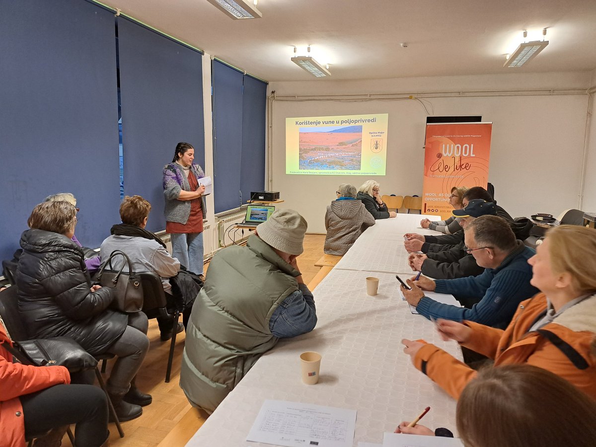 Održana edukacija o korištenju ovčje vune u poljoprivredi u Majuru