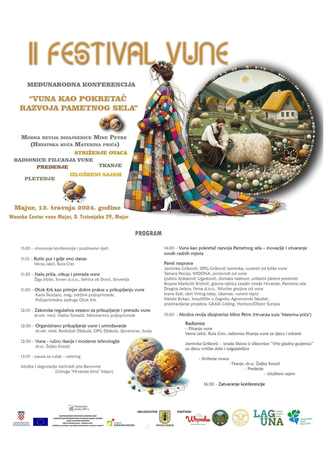 Sudjelovali smo na 2. festivalu vune u Majuru